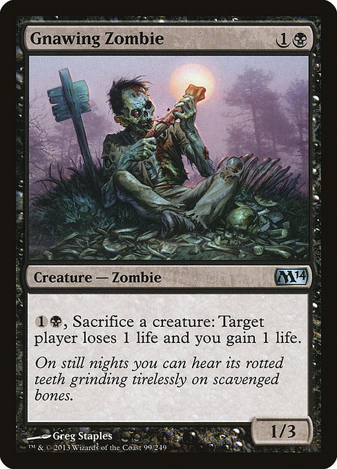 Gnawing Zombie card image