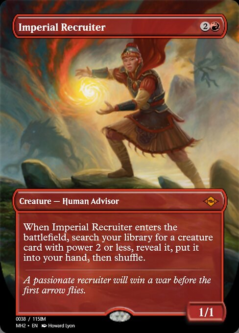 Imperial Recruiter (Magic Online Promos #91277)