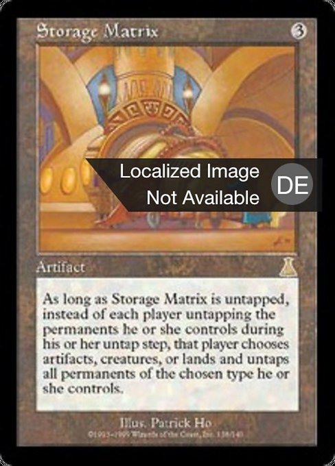 Storage Matrix (Urza's Destiny #138)