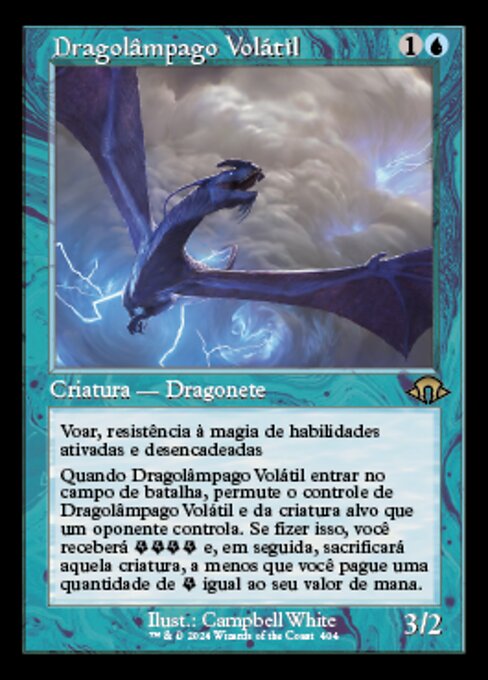 Volatile Stormdrake (Modern Horizons 3 #404)