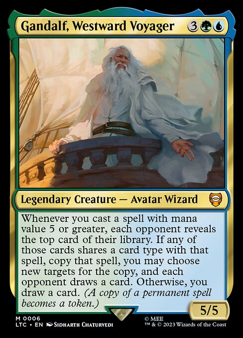 Gandalf, Westward Voyager (Tales of Middle-earth Commander #6)