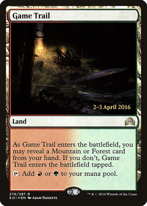 Game Trail (Shadows over Innistrad Promos #276s)