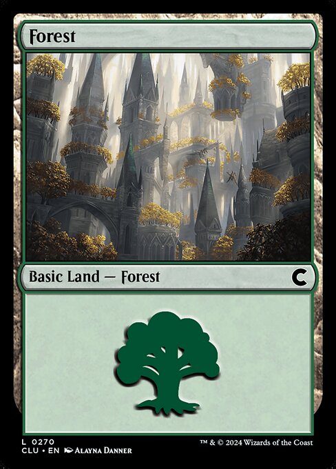 Forest (Ravnica: Clue Edition #270)