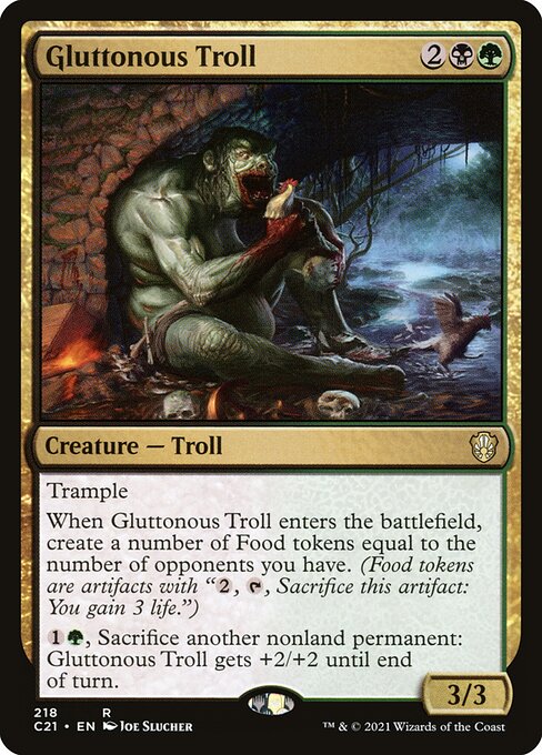 Gluttonous Troll (c21) 218