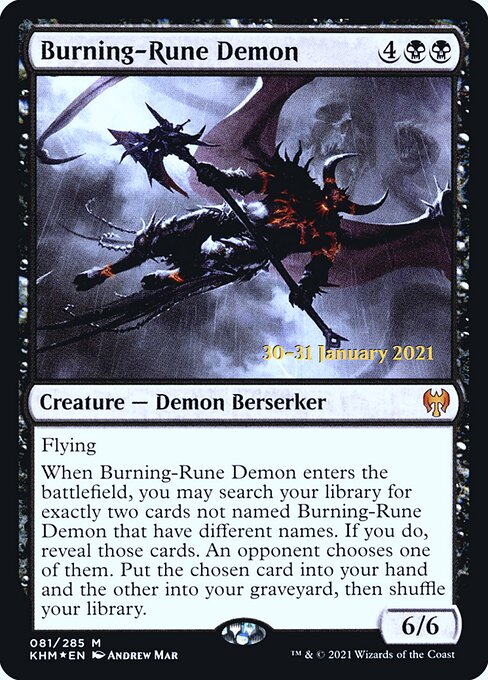 Burning-Rune Demon (pkhm) 81s