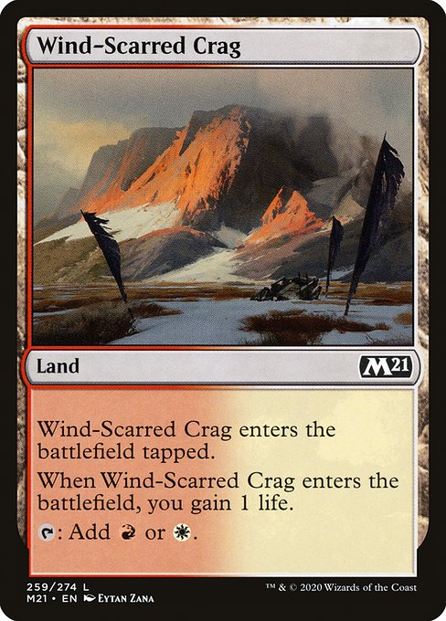 Wind-Scarred Crag (M21)