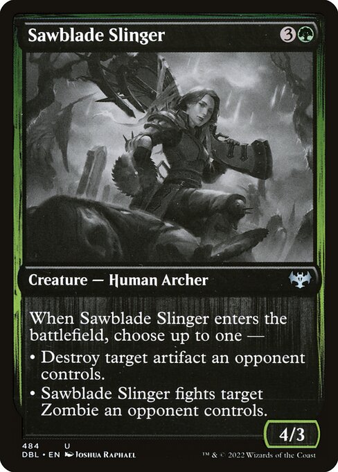 Sawblade Slinger (Innistrad: Double Feature #484)