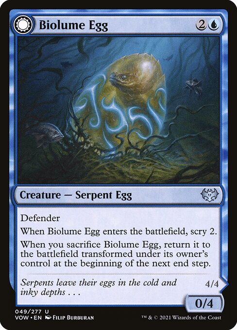 Biolume Egg // Biolume Serpent (vow) 49