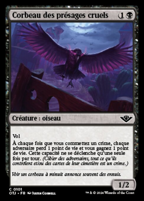 Raven of Fell Omens (Outlaws of Thunder Junction #101)