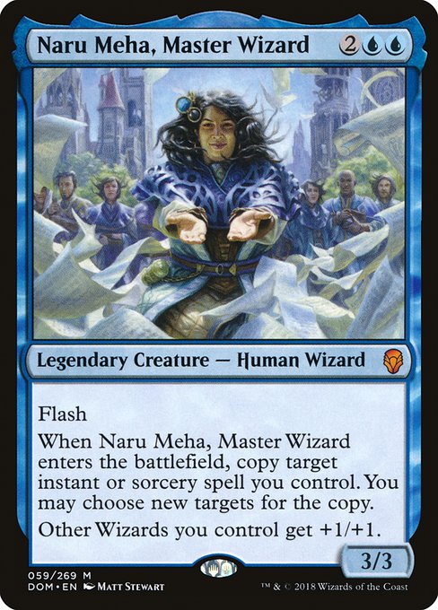 Naru Meha, Master Wizard card image