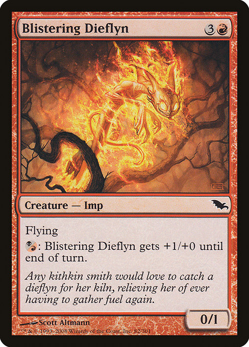 Blistering Dieflyn (Shadowmoor #82)