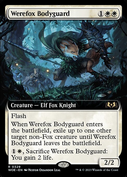 Werefox Bodyguard (Wilds of Eldraine #329)