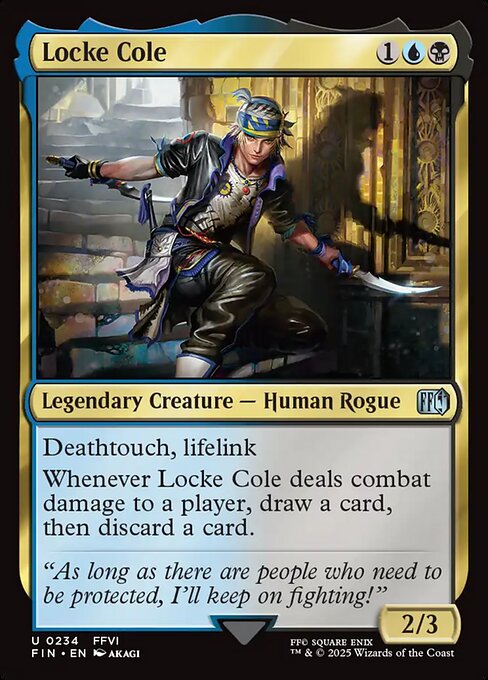 Locke Cole card