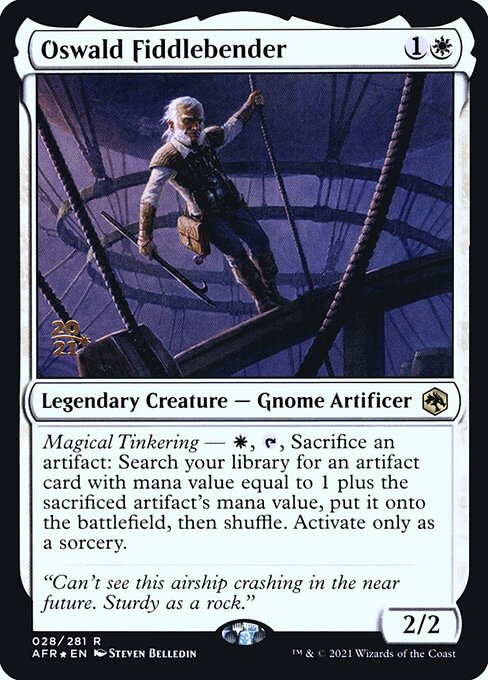 Oswald Fiddlebender (Adventures in the Forgotten Realms Promos #28s)
