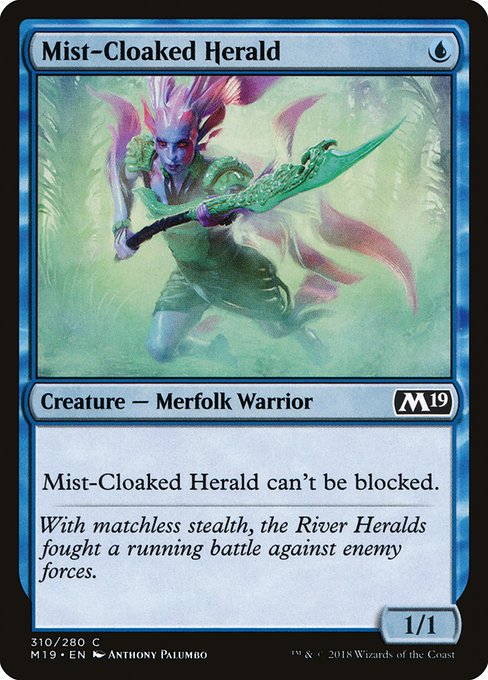 Mist-Cloaked Herald (m19) 310