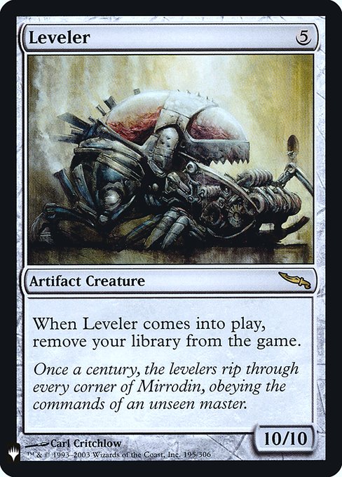 Leveler (The List #MRD-195)