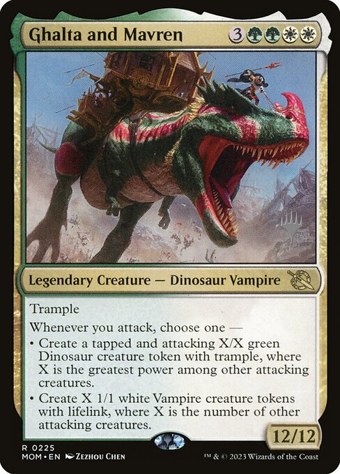 Ghalta and Mavren (March of the Machine Promos #225p)