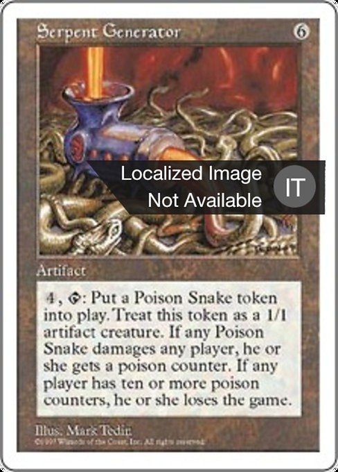 Serpent Generator (Fifth Edition #397)