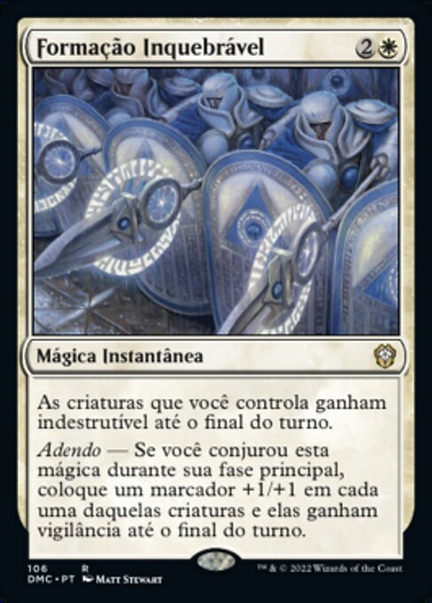 Unbreakable Formation (Dominaria United Commander #106)