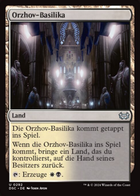 Orzhov Basilica (Duskmourn: House of Horror Commander #292)