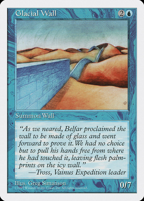Glacial Wall (Fifth Edition #91)