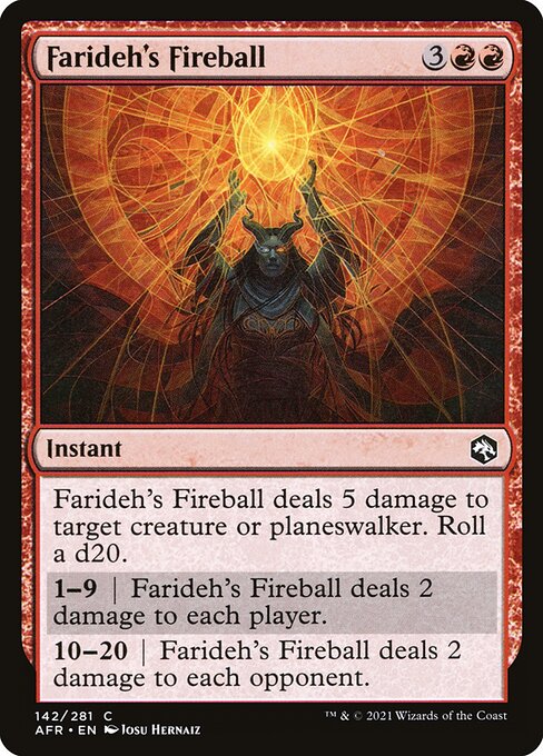 Farideh's Fireball (afr) 142