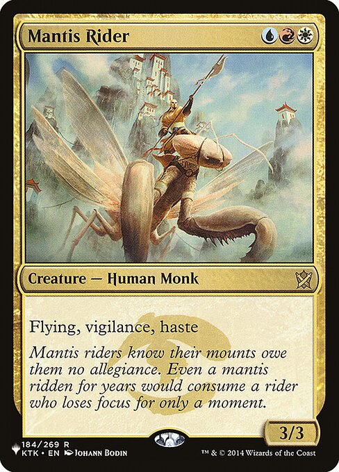 Mantis Rider (The List #KTK-184)