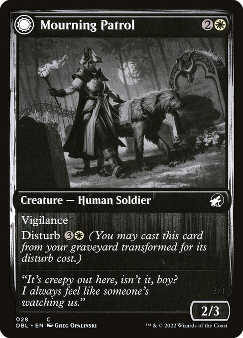 Mourning Patrol // Morning Apparition card image