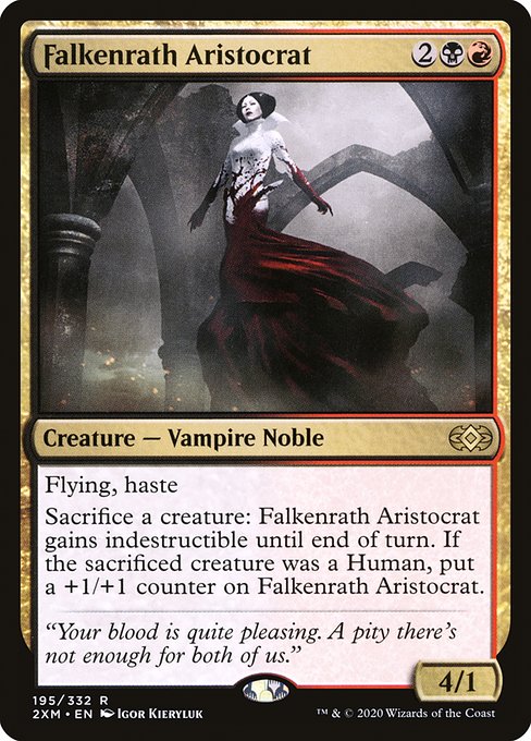 Falkenrath Aristocrat (Double Masters #195)