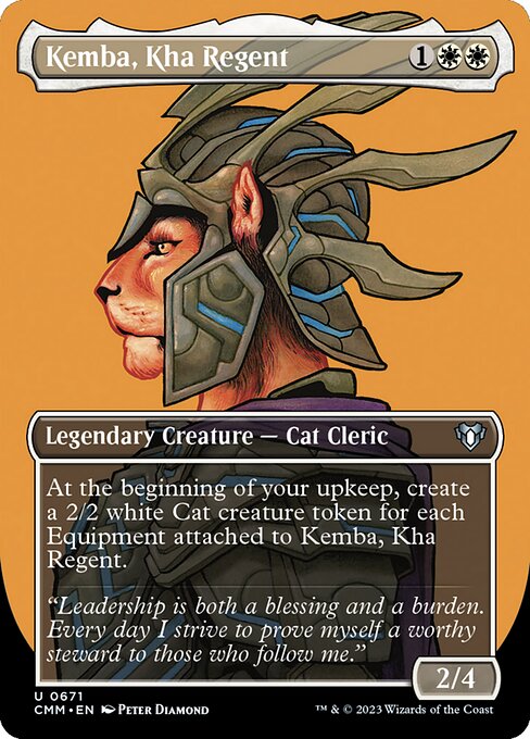 Kemba, Kha Regent (Commander Masters #671)