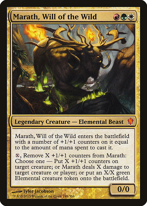 Marath, Will of the Wild (Commander 2013 #198)