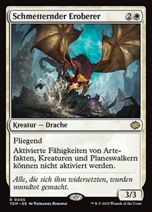 Schmetternder Eroberer