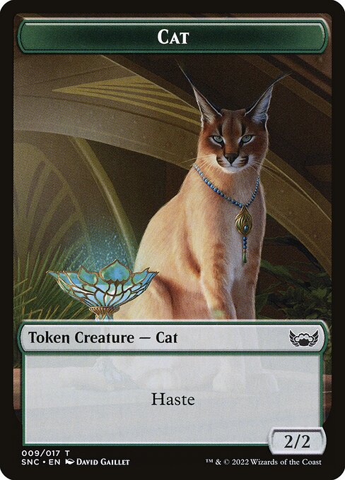 Cat (Streets of New Capenna Tokens #9)