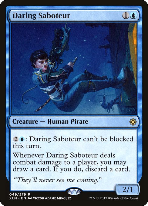 Daring Saboteur card image