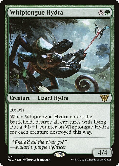 Whiptongue Hydra (Neon Dynasty Commander #134)