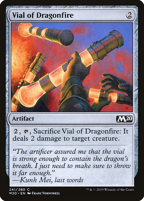 Vial of Dragonfire (Core Set 2020 #241)