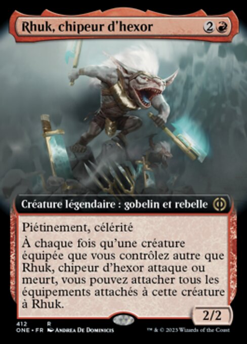 Rhuk, Hexgold Nabber (Phyrexia: All Will Be One #412)