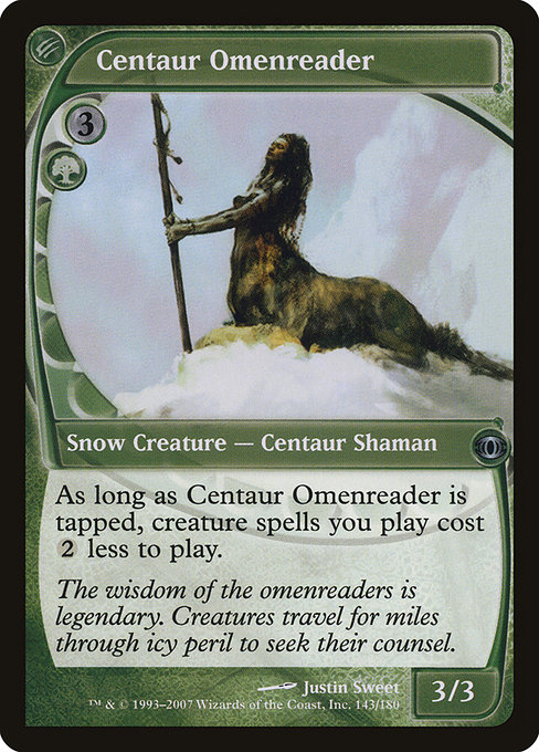 Centaur Omenreader (fut) 143