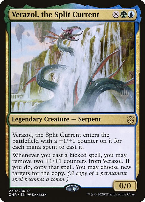Verazol, the Split Current (Zendikar Rising Promos #239p)