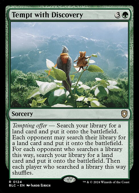 Tempt with Discovery (Bloomburrow Commander #124)