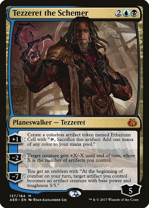 Tezzeret the Schemer (aer) 137 Tezzeret the Schemer (aer) 137