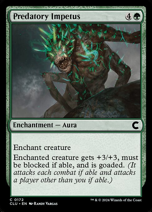 Predatory Impetus (Ravnica: Clue Edition #172)