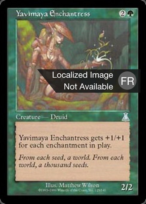 Yavimaya Enchantress (Urza's Destiny #125)