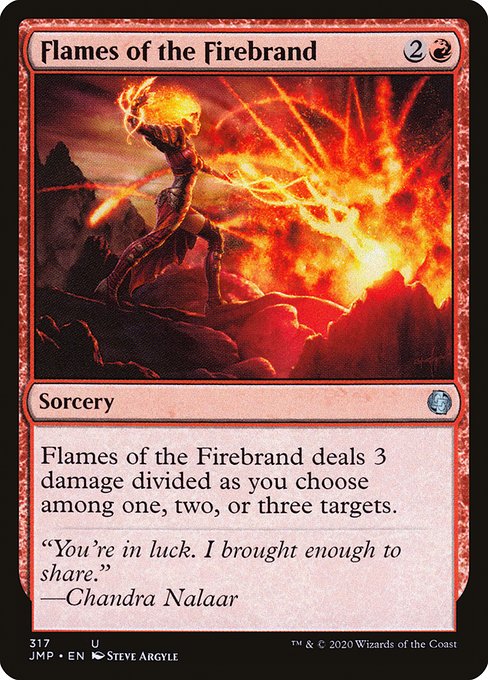 Flames of the Firebrand (Jumpstart #317)