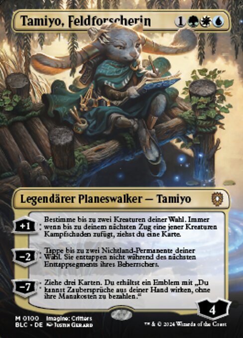 Tamiyo, Field Researcher (Bloomburrow Commander #100)