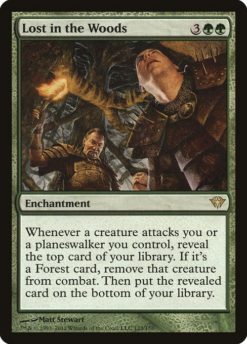 Lost in the Woods card image
