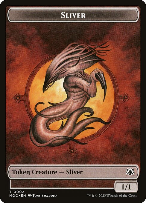 Sliver (March of the Machine Commander Tokens #2)