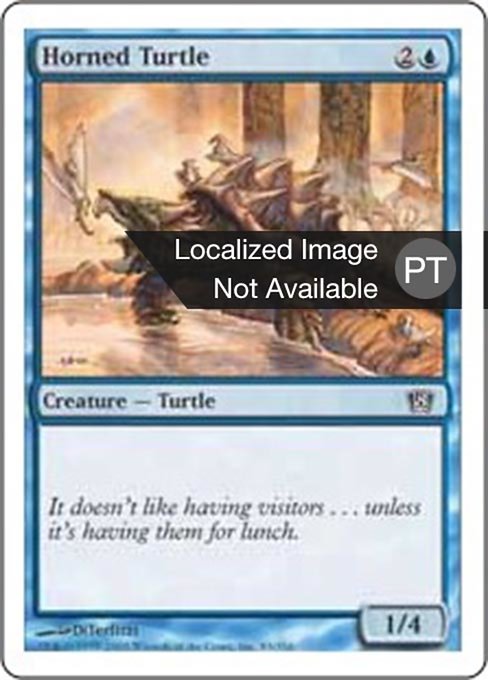 Horned Turtle (Eighth Edition #83)