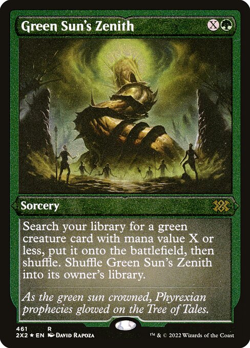 Green Sun's Zenith (2X2)