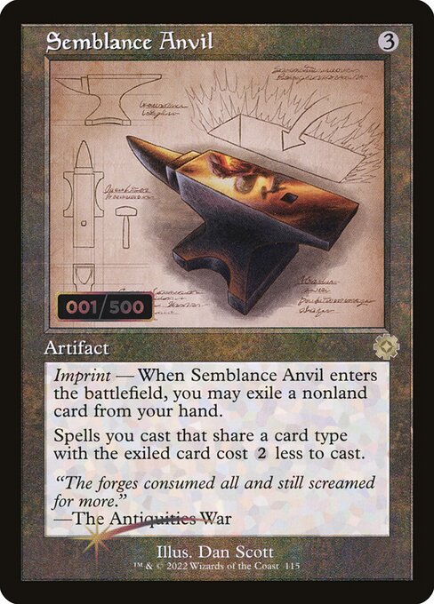Semblance Anvil (The Brothers' War Retro Artifacts #115z)